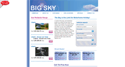 Desktop Screenshot of bigskyspainmotorhomes.com